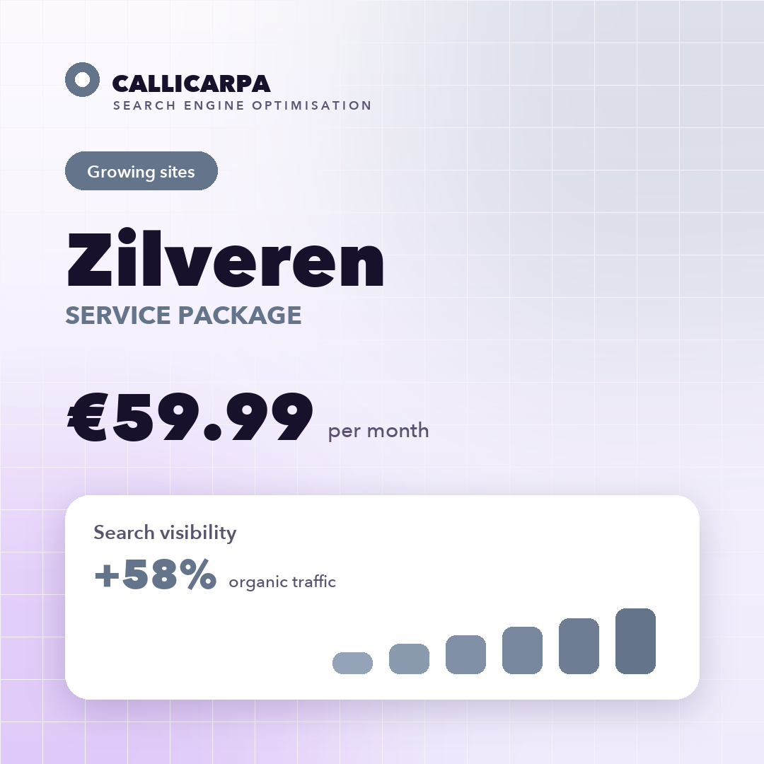 Zilveren Service Package — Callicarpa B.V. SEO